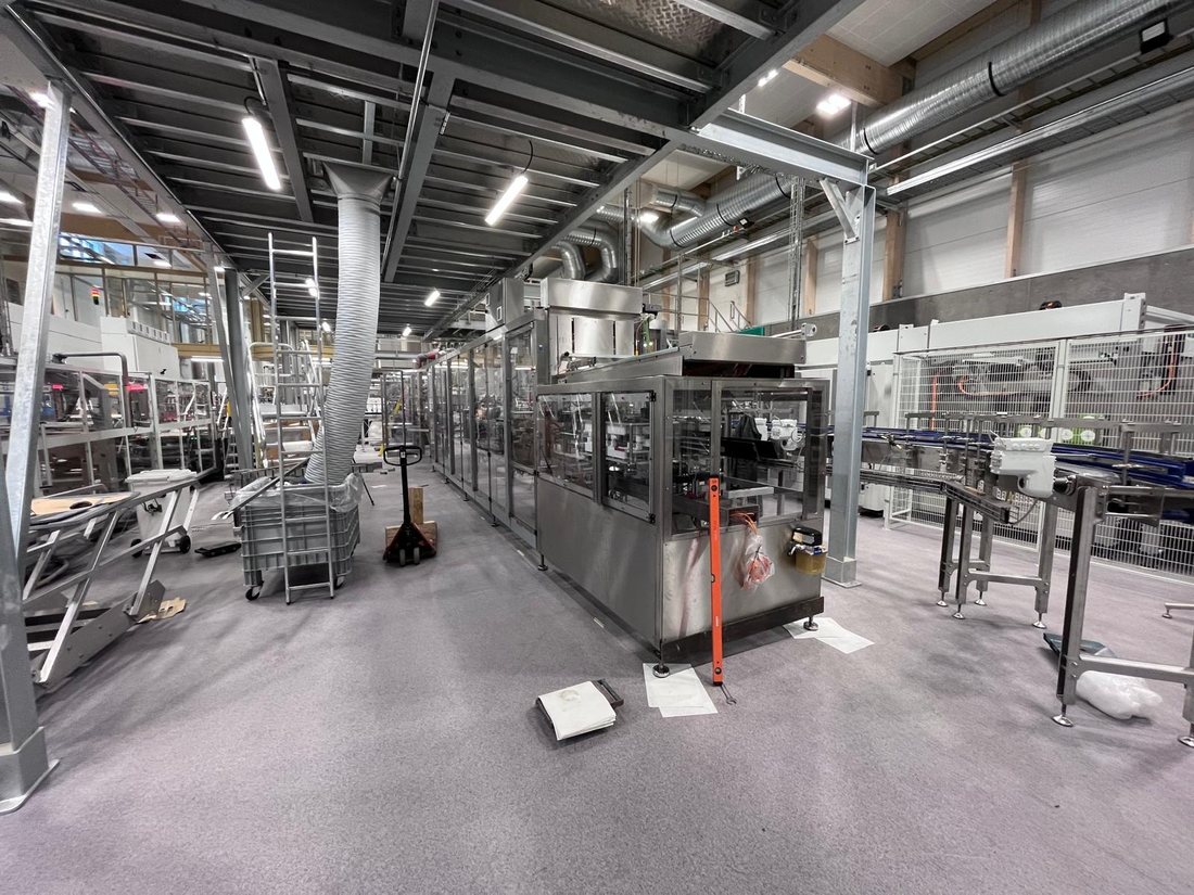 Montaż maszyn przemysłowych i linii produkcyjnych